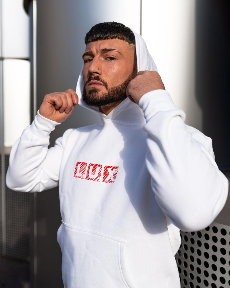 Lux Pullover Hoodie - White