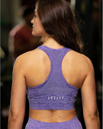Seamless Sports Bra - Purple - LV2LFT - Lifestyle Apparel & Gymwear